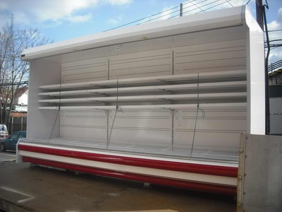 56 ft produce & dairy case run hussmann 