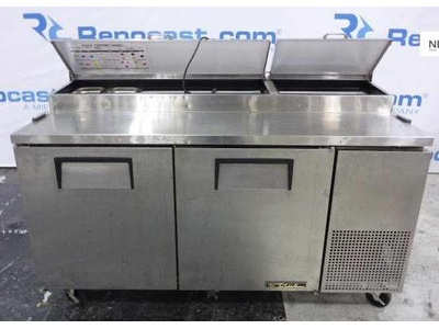 2 Door Prep Cooler