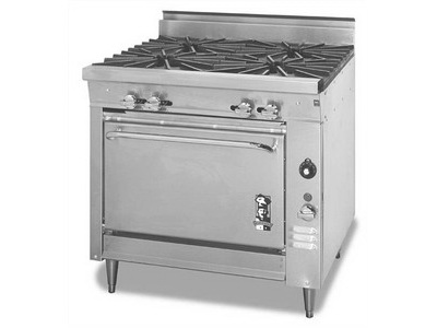Used Montague 4 Burner Stove Commercial
