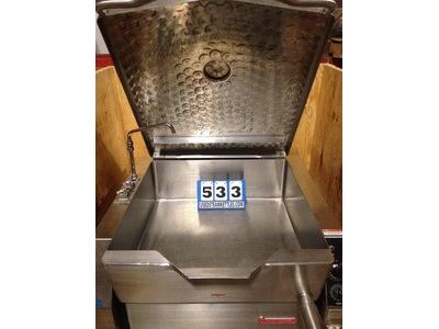 MARKET FORGE 30 GAL NAT GAS TILT BRASING