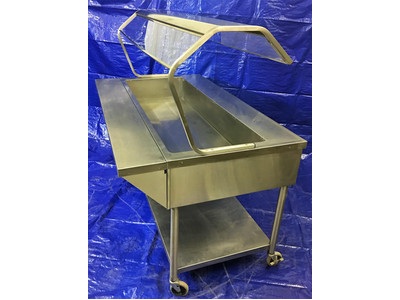 Stainless Steel Salad Bar/ Sneeze Guard