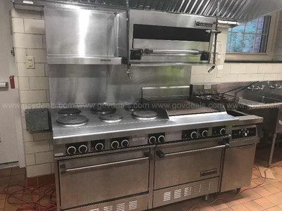 Garland Commer Electric Stove Top / Oven