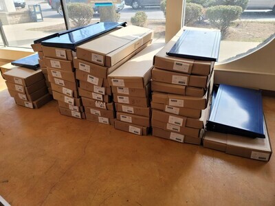80 Brand New Gondola Shelves - $500