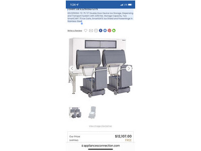 Follett DEV 2250SG 72-75 ice bin