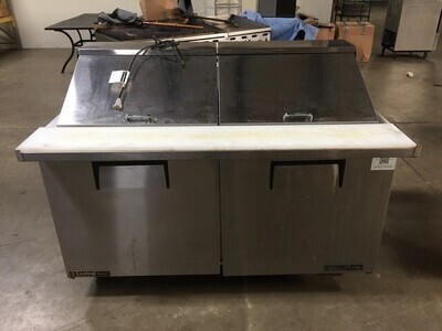 True 60" 2-Door Mega Prep Table