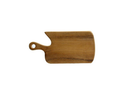 TOP-NOTCH TEAK WOOD CUTTING BOARD