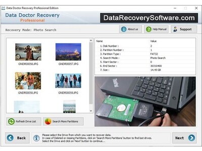DDR Recovery Software - Professional