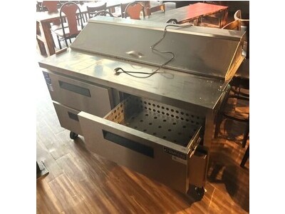 2025 Dukers S/S 60" 4-Drawer Refrig Prep