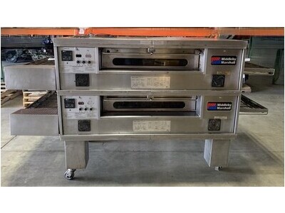 Middleby Marshall S/S Dual Pizza Oven 