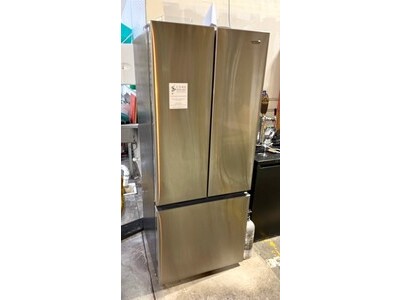 S/S 3-Door Refrigerator w/ Microwave