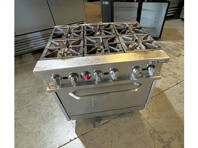 Black Diamond 36" 6-Burner Range w/ Oven