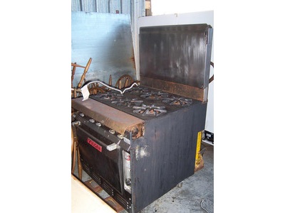 6 Burner Vulcan Range 