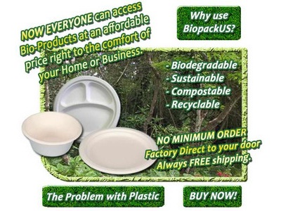 Biodegradable Take Out Container.Free De