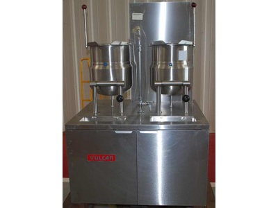 Vulcan Dual Kettle LP Steam Kettle 