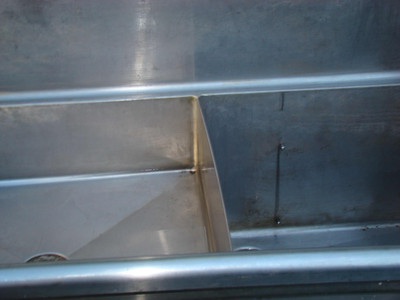 NSF Stainless Steel 3 Comparment Sink