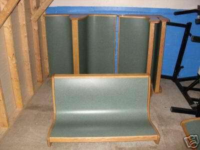 set of double booths for sale