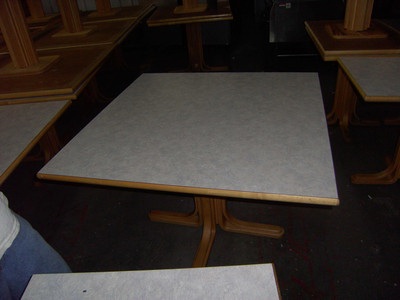 lots of tables and chairs