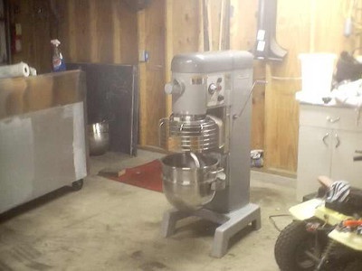 30 Quart Hobart Mixer with attachments