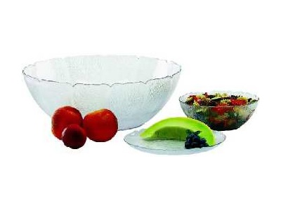 Petal Mist Serving Plate - 13 - Black