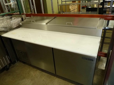 Norpole NP2R-PT- 2-Door Pizza Prep Table