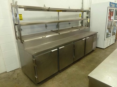 Beverage-Air DP119 - Prep w/ Dbl. Shelf
