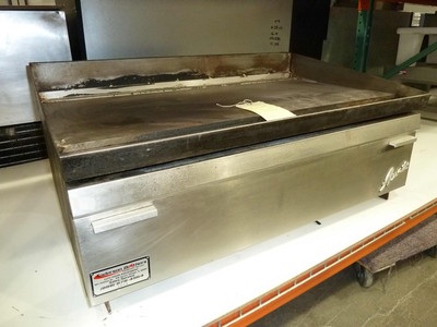 Anets GCL 18X36-1/2 - 3 Cooktop Griddle