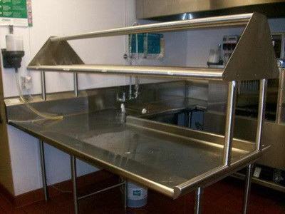 Clean Table & Dish Table