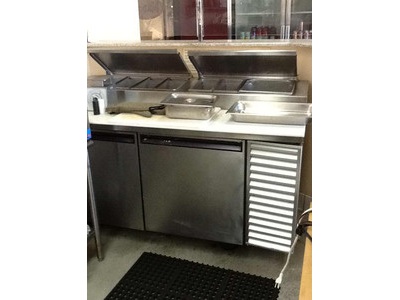 Sandwich Station + Refrigerator