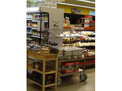 Serving Cart with Crocks