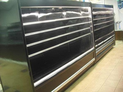 8 ft dairy  open case available in 124 f