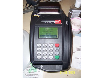 Eclipse - Tele check credit card machine