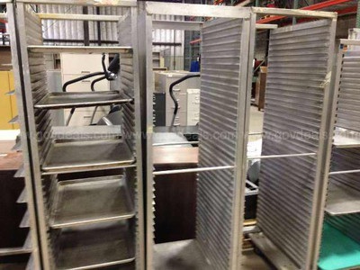 Lot of Six Bread racks